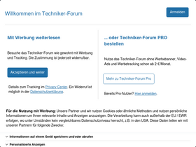 'techniker-forum.de' screenshot