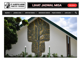 'parokijetis.com' screenshot