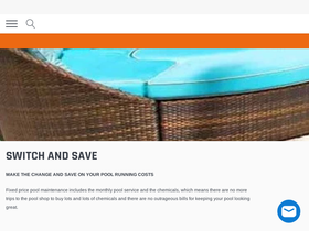 budgetpoolcare.com.au homepage screenshot