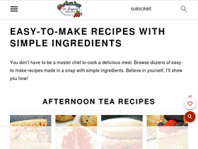 'mygorgeousrecipes.com' screenshot