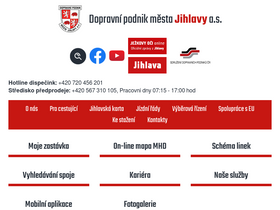 'dpmj.cz' screenshot