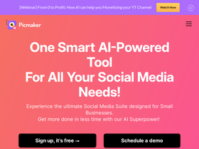 'picmaker.com' screenshot