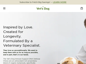 vetsdog.com homepage screenshot