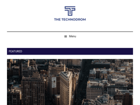 'thetechnodrom.com' screenshot