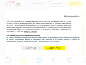 'science-et-vie-junior.fr' screenshot