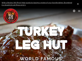 'theturkeyleghut.com' screenshot