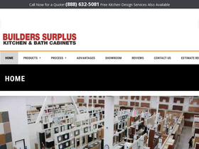'builderssurplus.net' screenshot