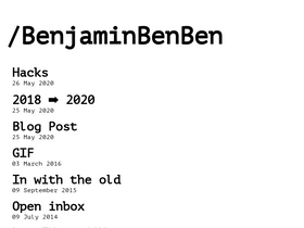 benjaminbenben.com