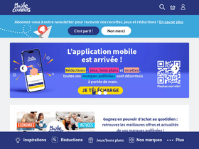 'mavieencouleurs.fr' screenshot