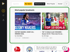 'streamfootball.tv' screenshot