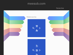 'meesub.com' screenshot