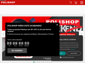 'polishop.com.br' screenshot