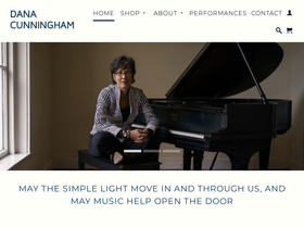 danacunningham.com homepage screenshot