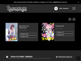 'klikmanga.id' screenshot