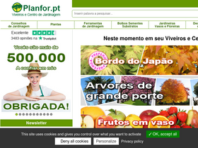 'planfor.pt' screenshot