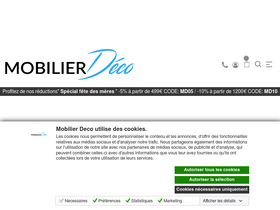 'mobilier-deco.com' screenshot