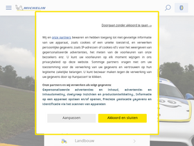 'michelin.nl' screenshot