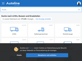 'autoline.de' screenshot