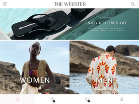 'thewebster.com' screenshot