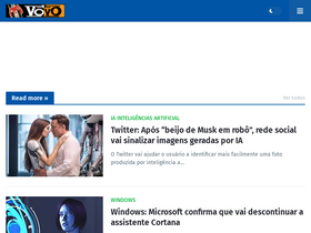 'vovogatu.com.br' screenshot