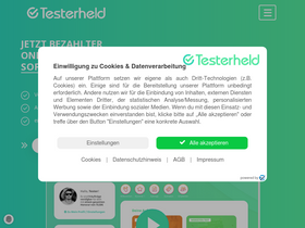 'testerheld.de' screenshot