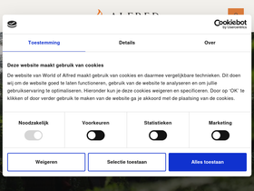 Worldofalfred homepage screenshot