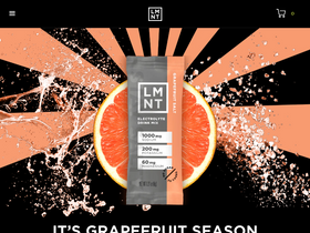 'drinklmnt.com' screenshot