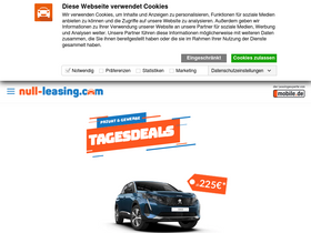 'null-leasing.com' screenshot