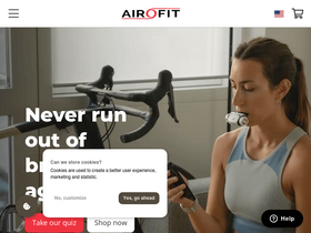 'airofit.com' screenshot