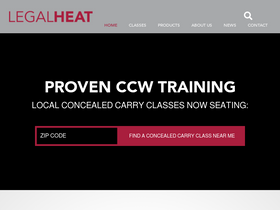 'mylegalheat.com' screenshot