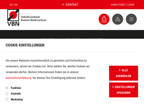 'vbn.de' screenshot