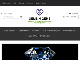 'gemsngems.com' screenshot