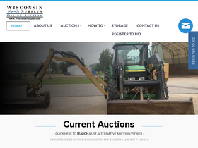 'wisconsinsurplus.com' screenshot