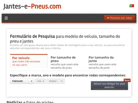 'jantes-e-pneus.com' screenshot