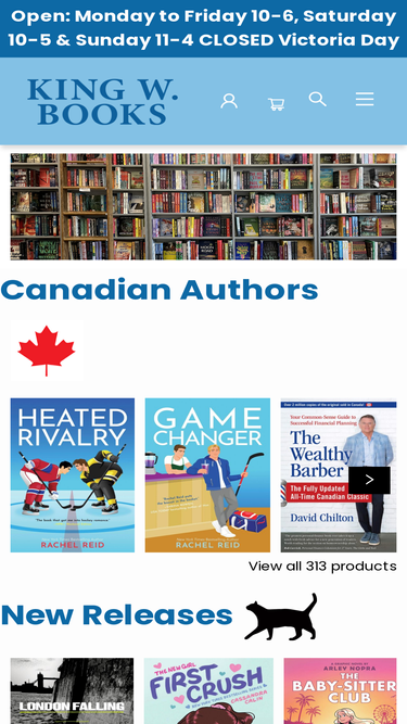 kingwestbooks.com