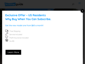 'scooter.guide' screenshot