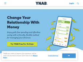 'ynab.com' screenshot