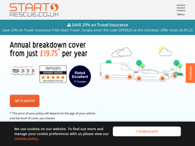 'startrescue.co.uk' screenshot