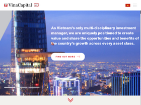 'vinacapital.com' screenshot