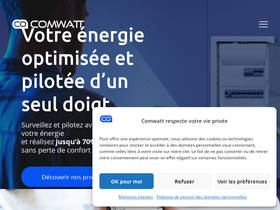'comwatt.com' screenshot