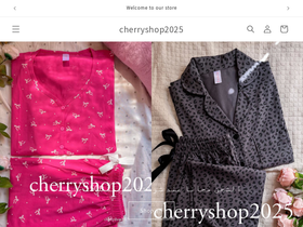 cherryshop2025.com homepage screenshot
