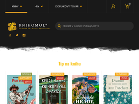 'knihomol.sk' screenshot
