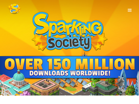 'sparklingsociety.net' screenshot