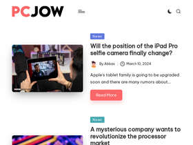 'pcjow.com' screenshot