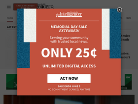 'theintelligencer.com' screenshot
