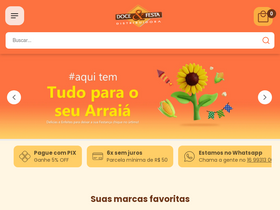 'doceefesta.com.br' screenshot