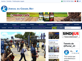 'jornaldacidade.net' screenshot