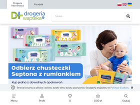 'drogeriawapteka.pl' screenshot