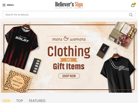 'believerssign.com' screenshot