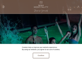 'ninahotelgroup.com' screenshot